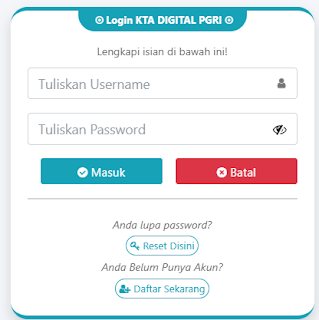 Register PGRI Grobogan - Persatuan Guru Republik Indonesia Cabang Kabupaten Grobogan